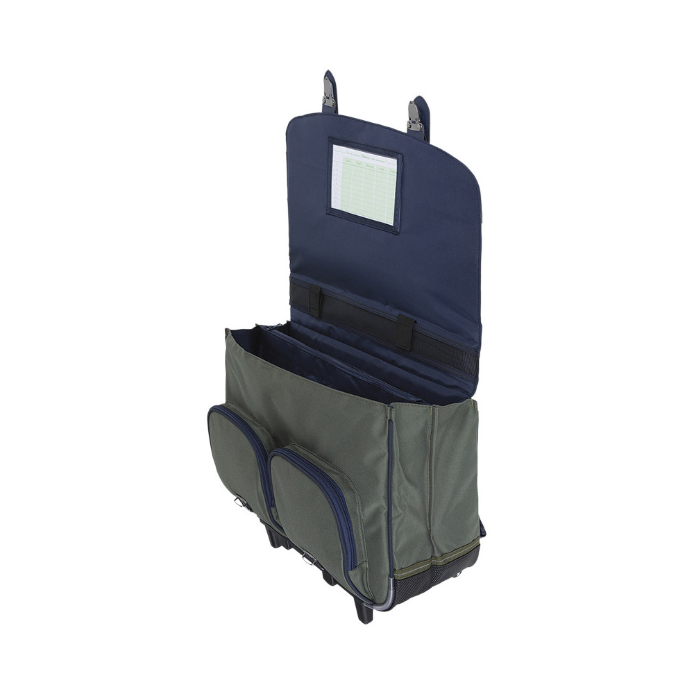 Cartable trolley Anatole bicolore