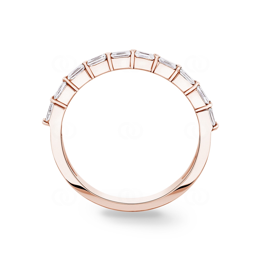 0.49 Karat Diamantring 750/18 K Roségold