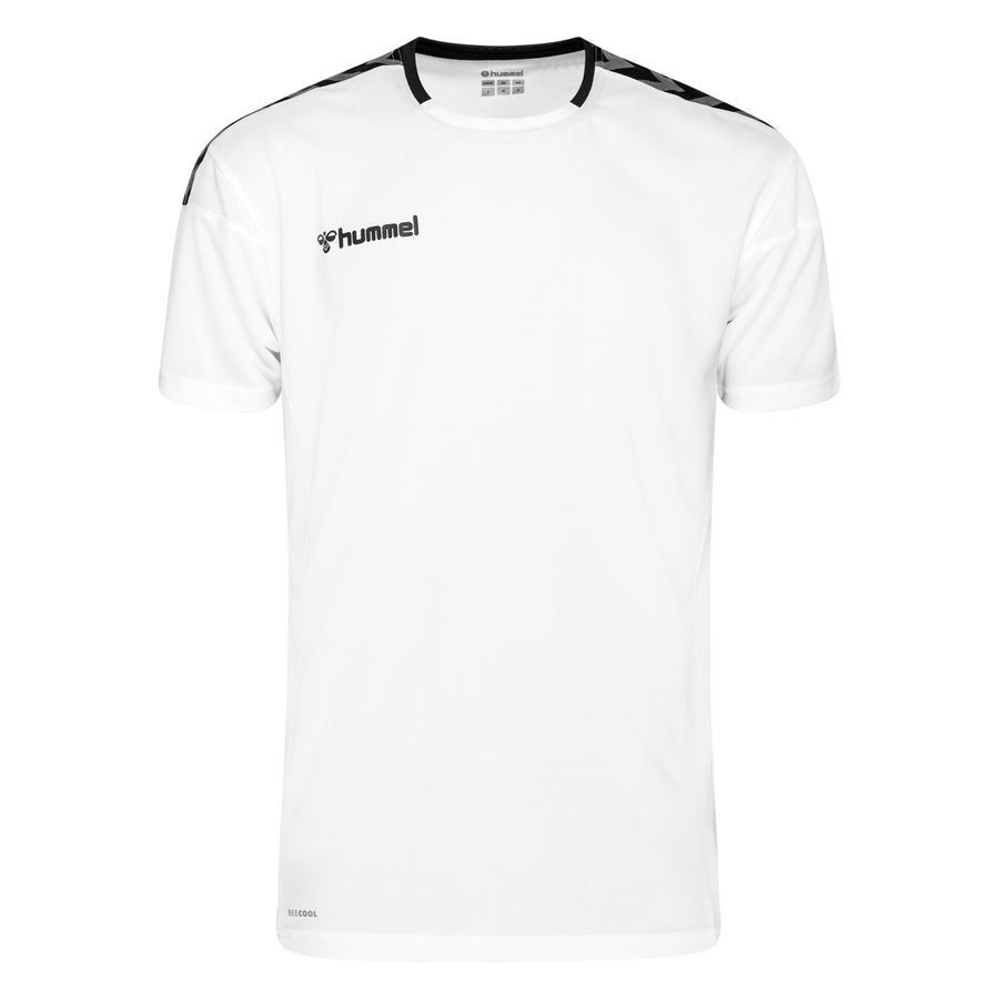 Hummel Maillot Authentic Poly - Blanc/Noir