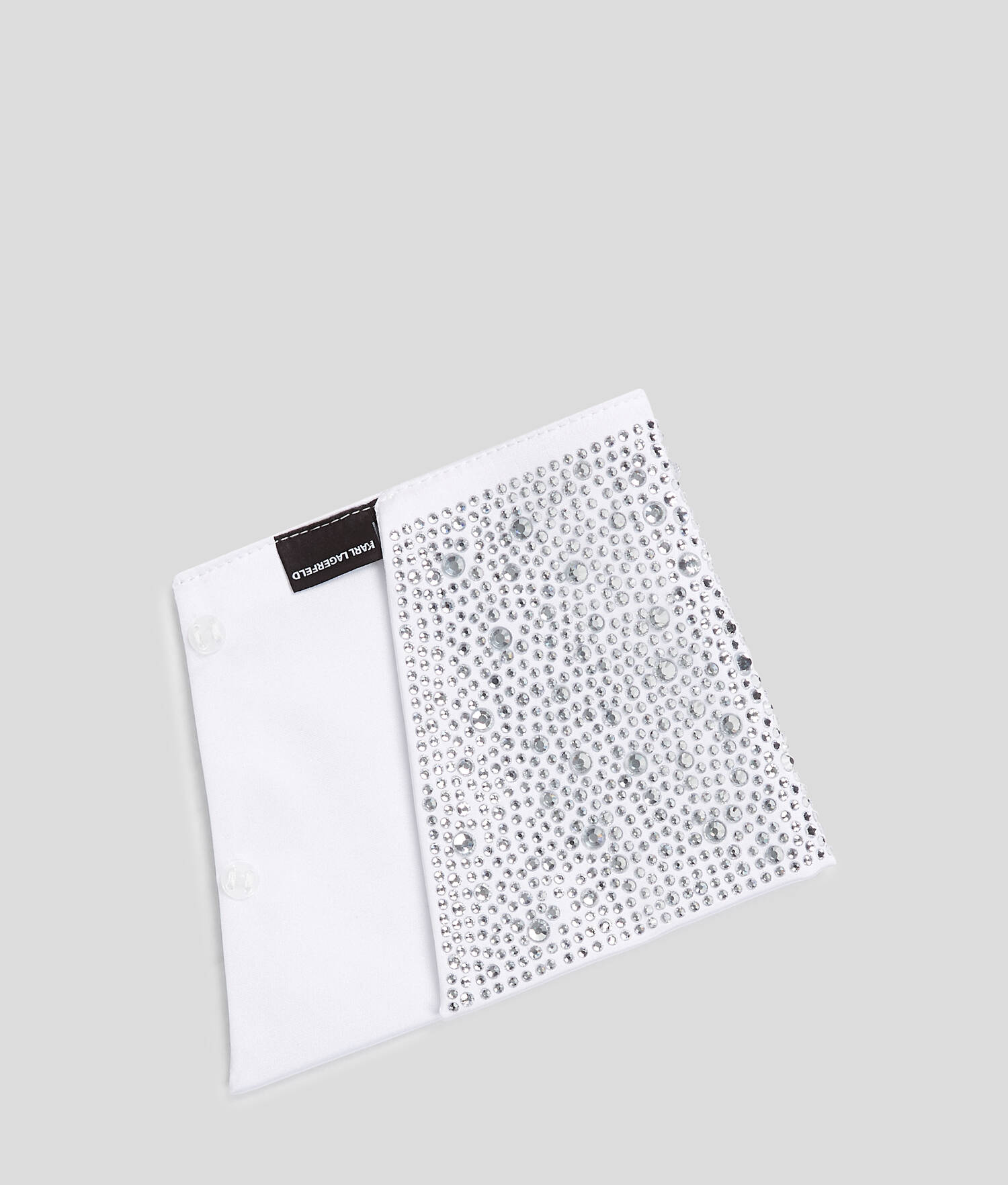 MANCHETTES À STRASS SÉLECTIONNÉES PAR HUN KIM - Blanc