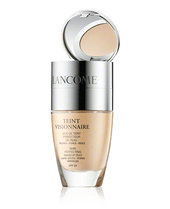 Lancôme Teint Visionnaire Duo de Teint Perfecteur de peau Taches-Pores-Rides 01 Beige Albâtre 30ml