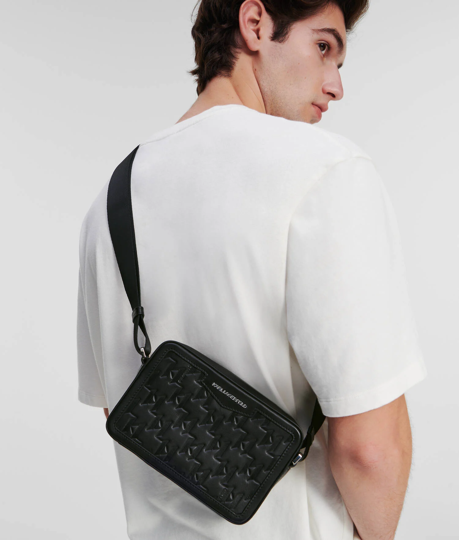 SAC CAMÉRA K/LOOM EN CUIR