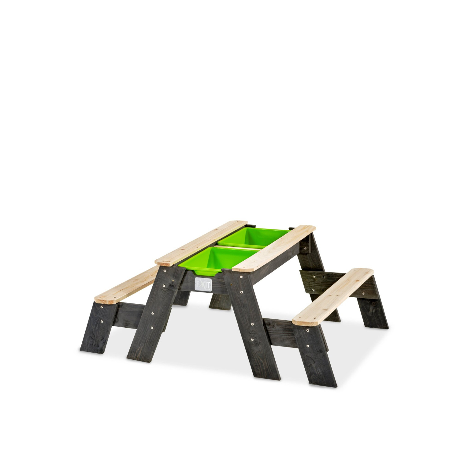 EXIT Aksent zand-, water- en picknicktafel (2 bankjes)