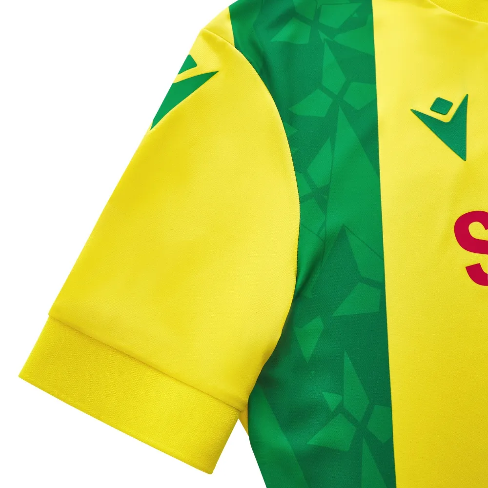 Macron FC Nantes 24/25 Heim kurzarm-T-shirt