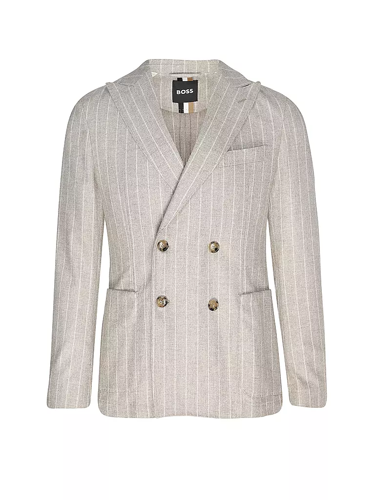 BOSS Anzug Slim Fit beige