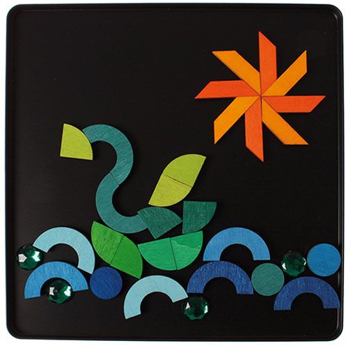 Grimm's magneetpuzzel basisvormen 91177