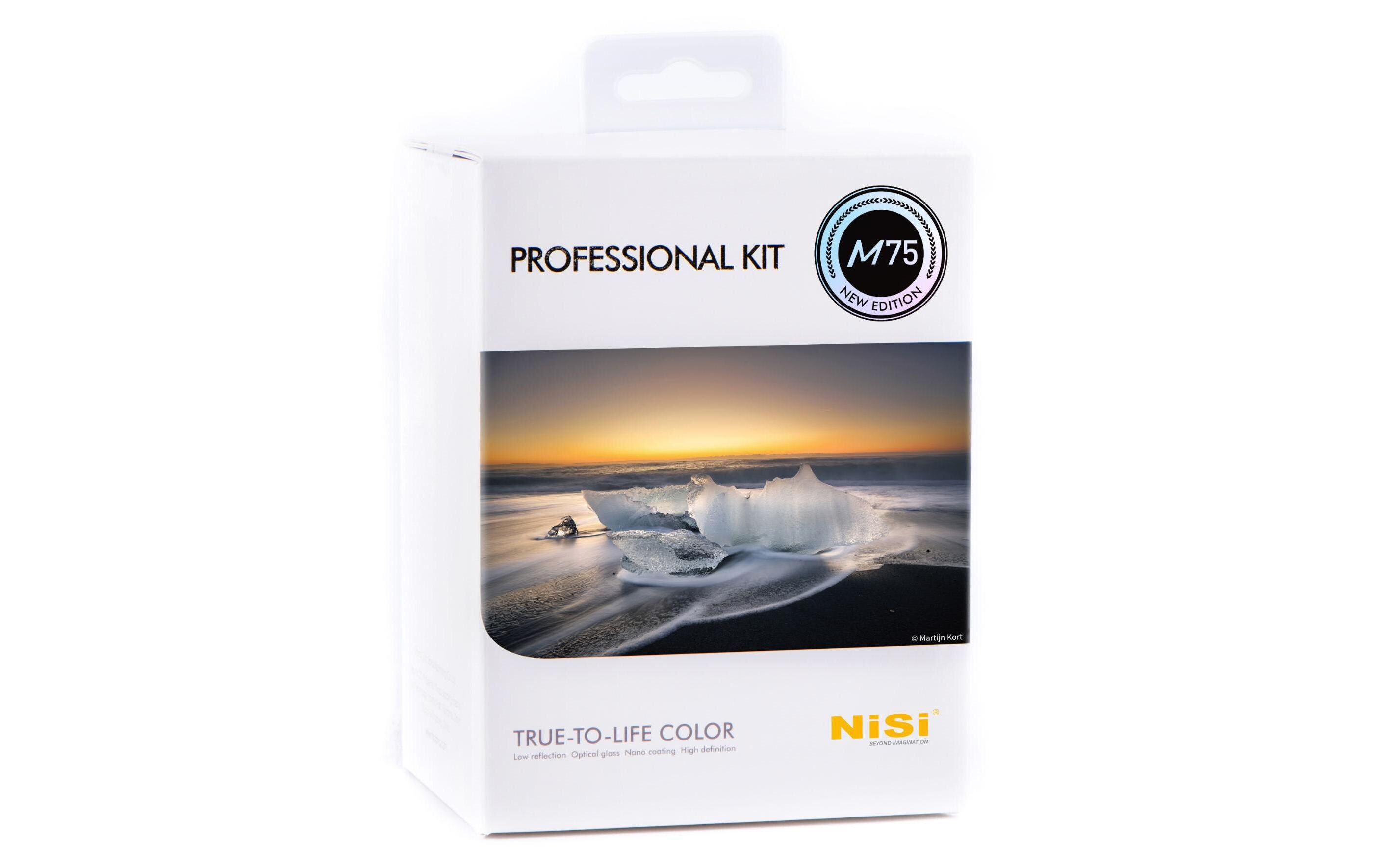 Set Professional Kit 75 mm<br>Professionelles Filter-Kit mit 75 mm Filterdurchmesser