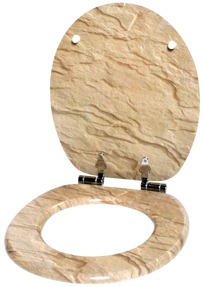 Sanilo WC-Sitz »Sand Stone« mit Absenkautomatik