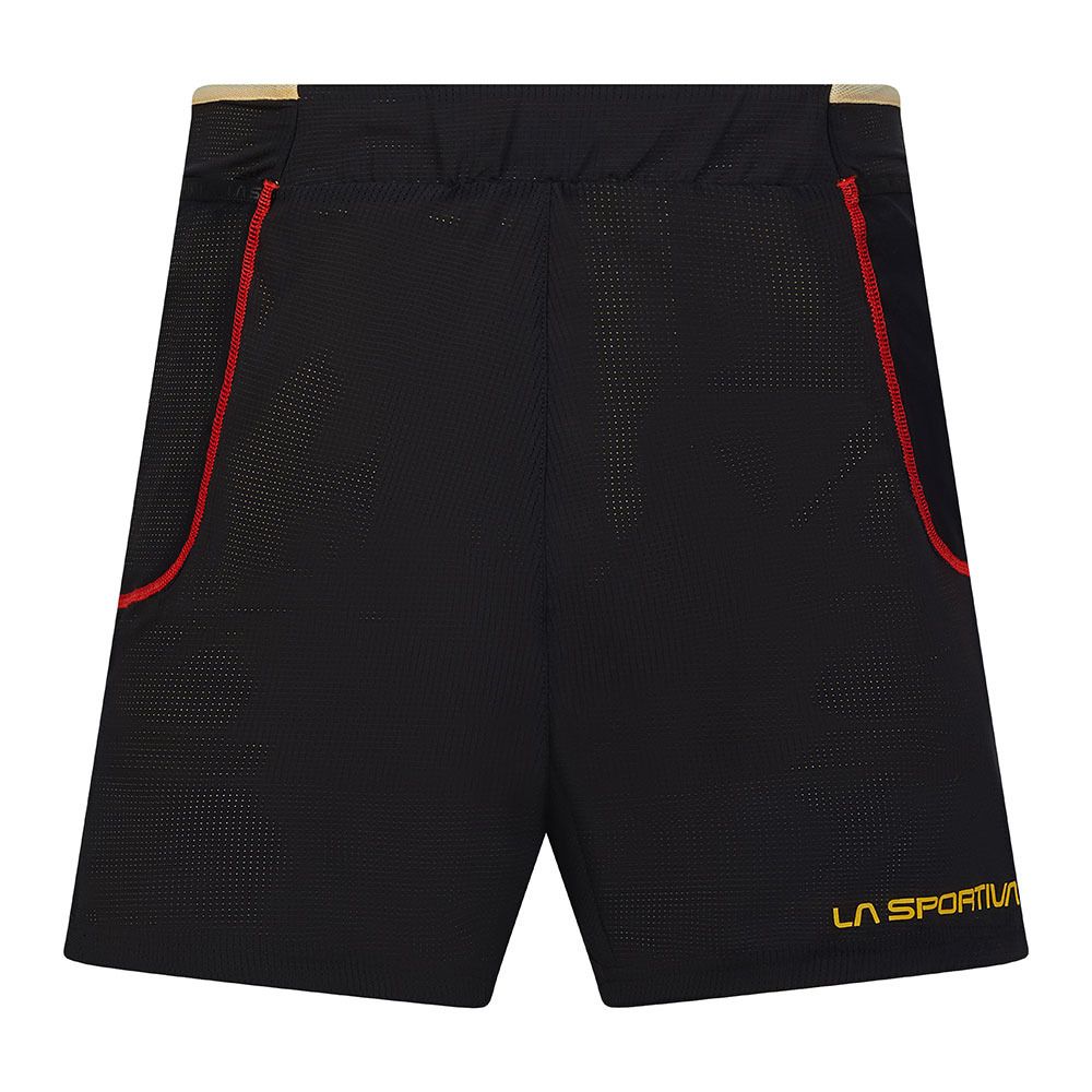 La Sportiva FRECCIA - Short Homme black/yellow
