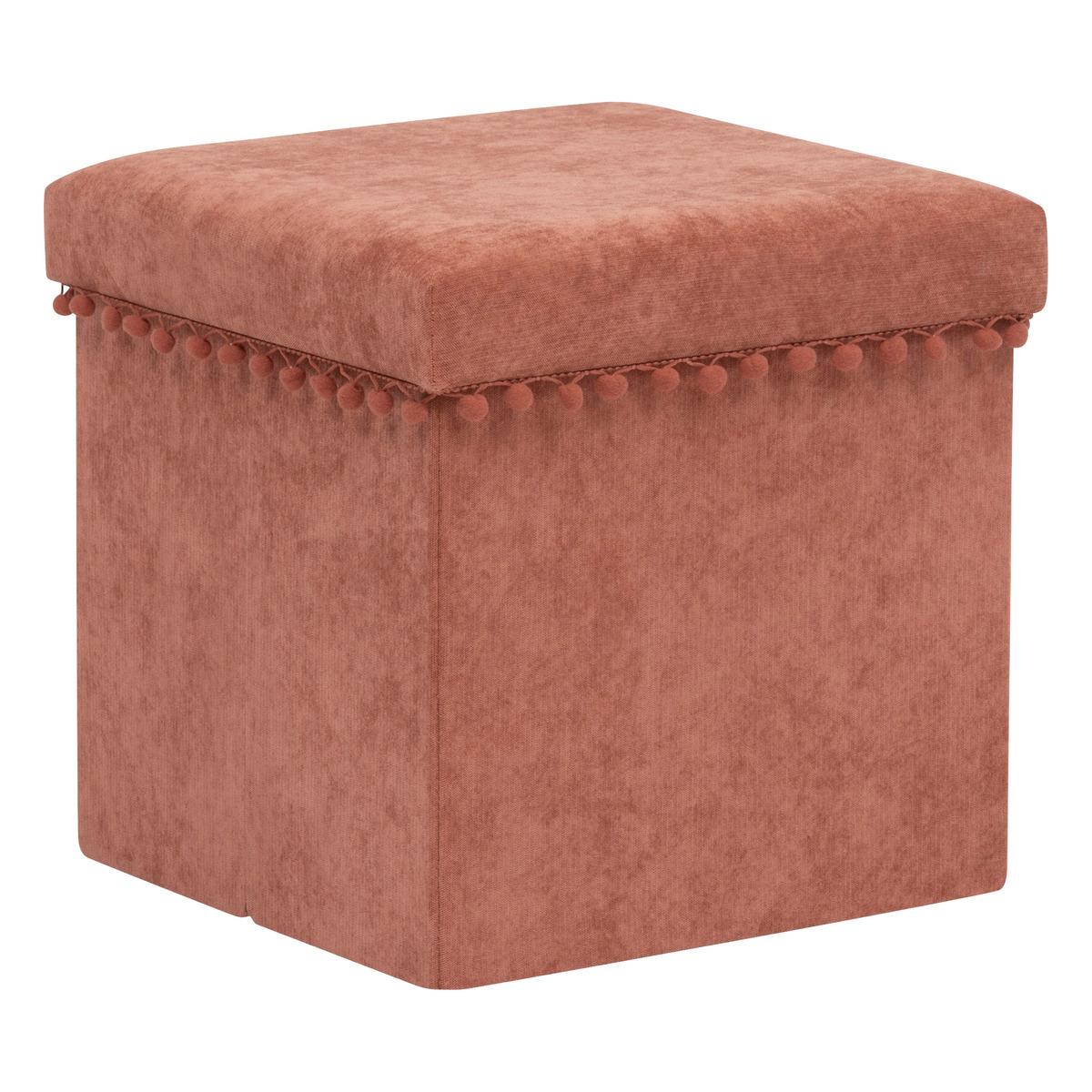 POUF PLIANT MEMO TERRACOTTA