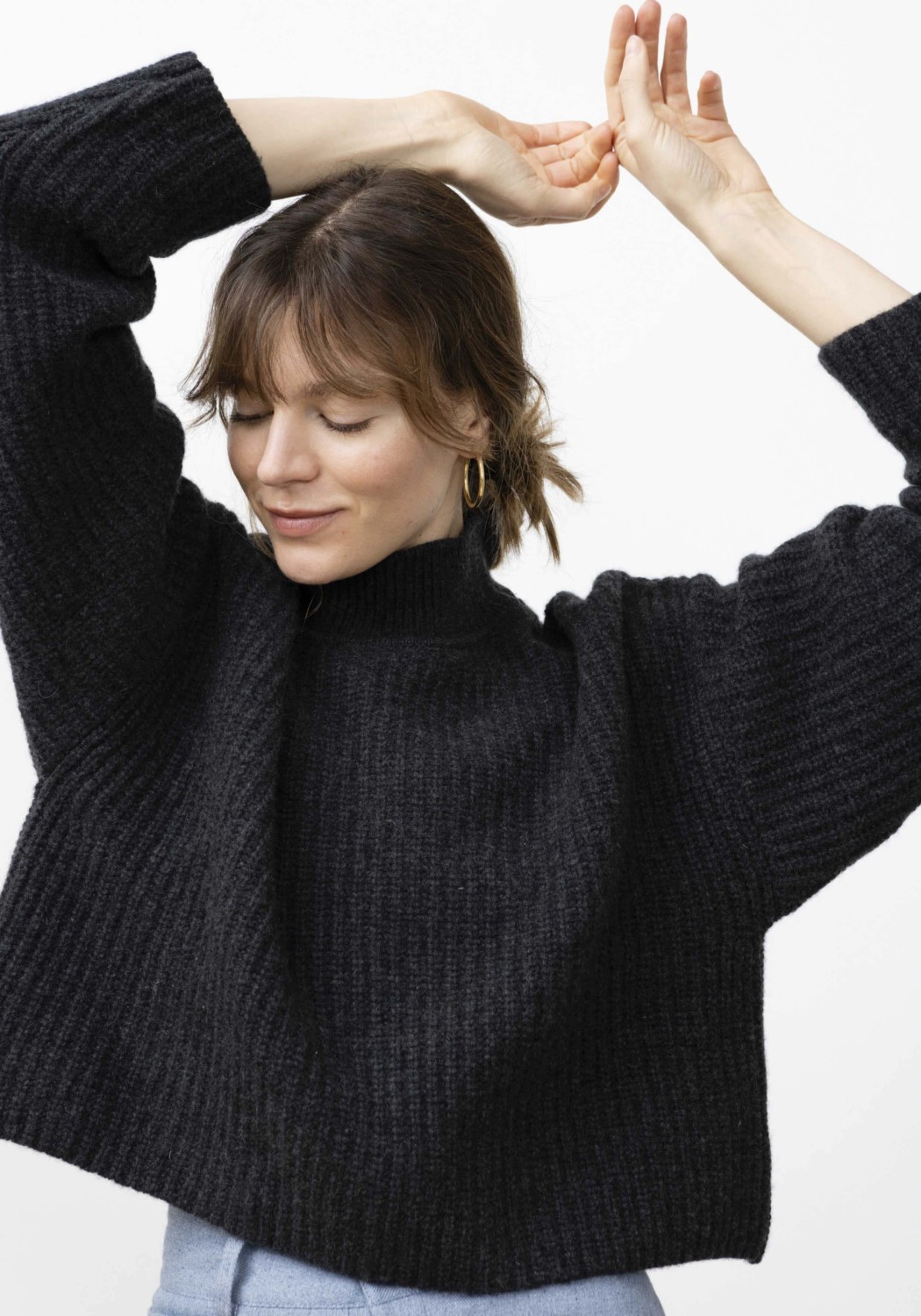 Jungle Folk Pullover Hanna Anthracite