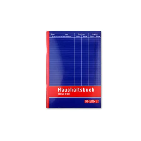 Rheita Haushaltsbuch mit 40 Blatt, DIN A5