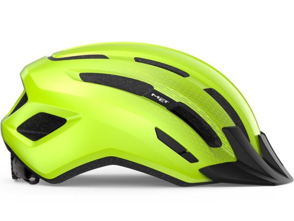 MET Downtown Cykelhjelm, Safety Yellow/Glossy