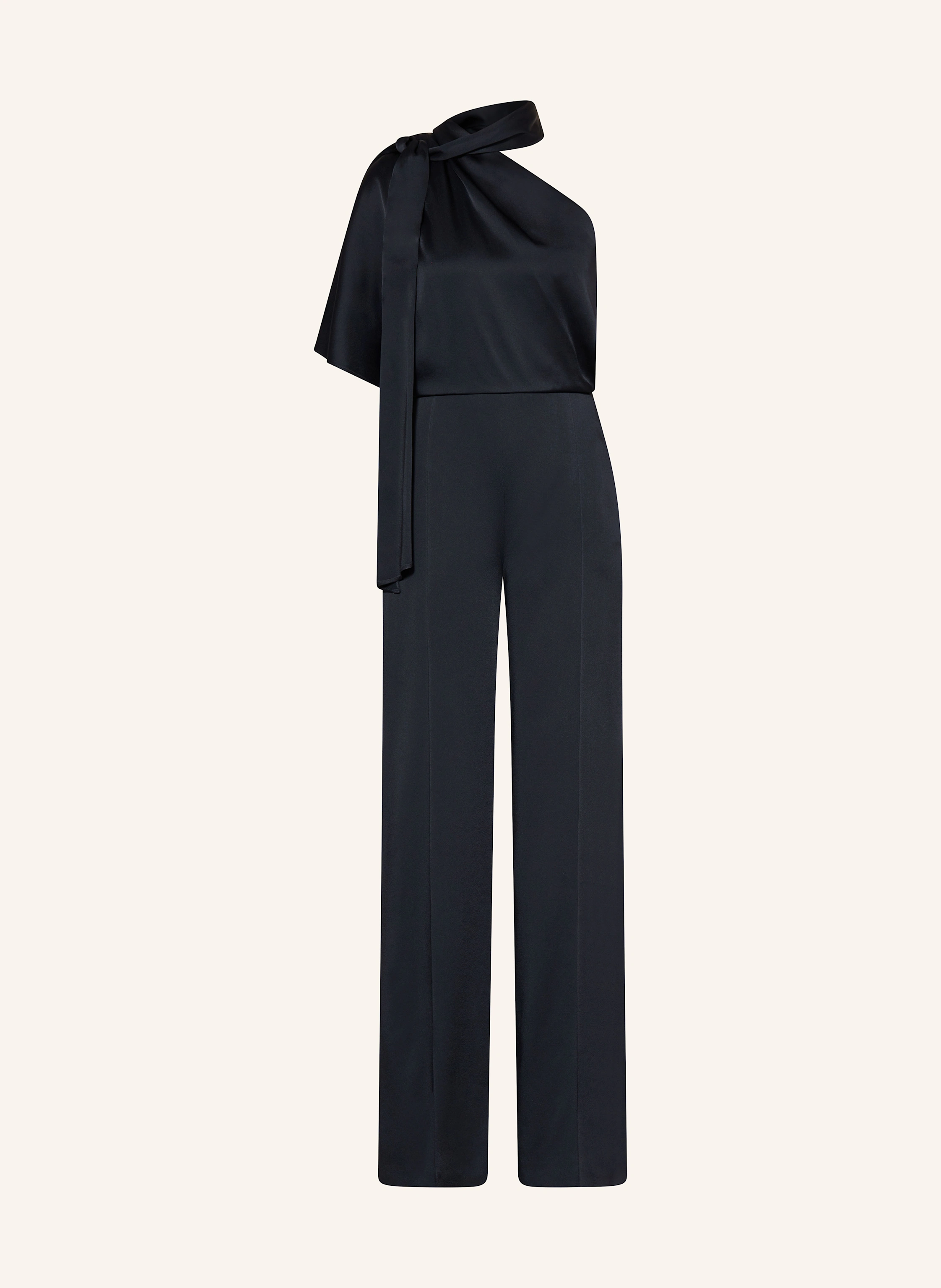 BOSS One-Shoulder-Jumpsuit DEIANA mit Volants und Schluppe