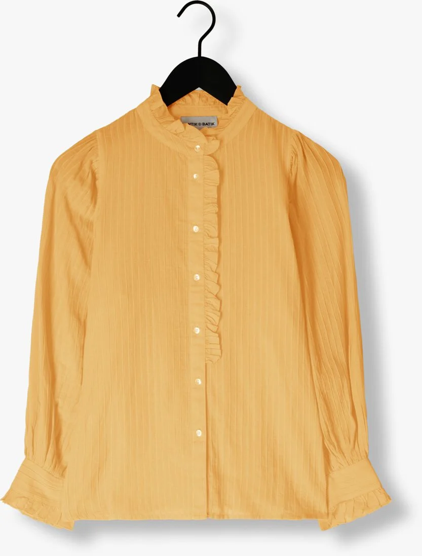 ANTIK BATIK oranje antik batik blouse yvonne blouse
