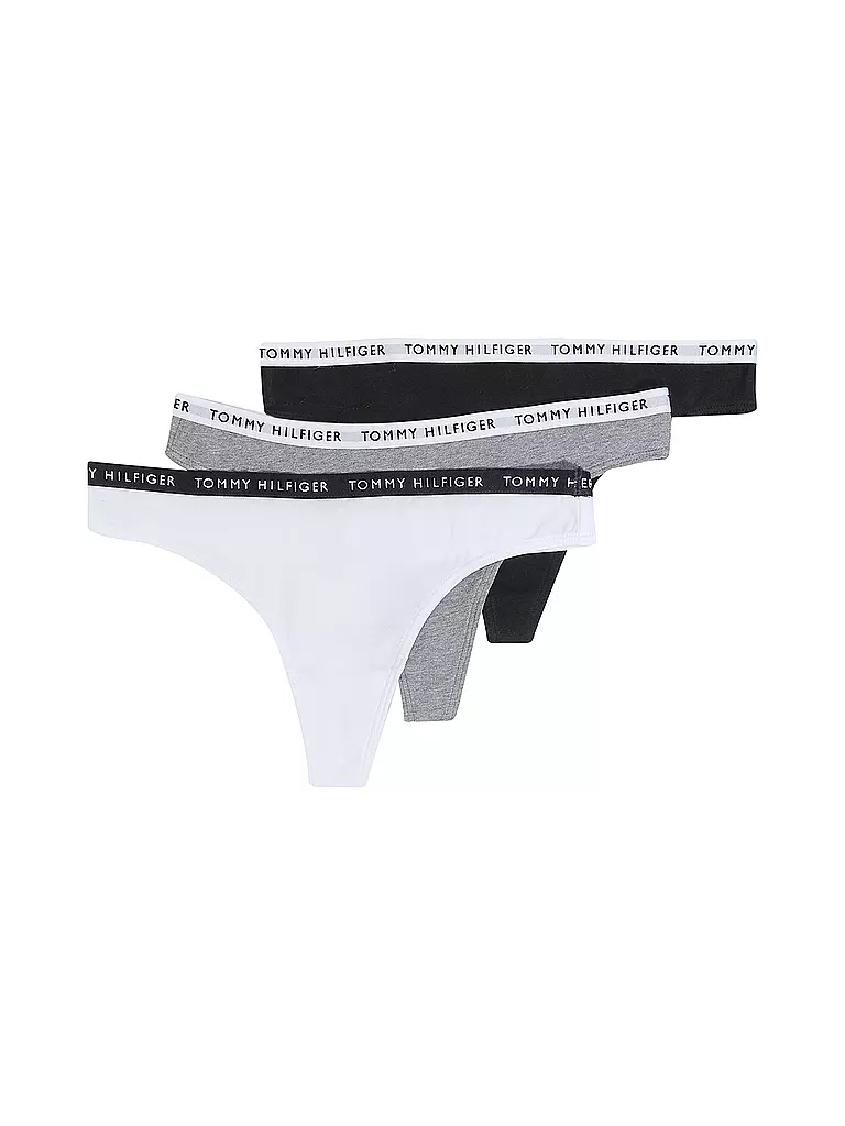 TOMMY HILFIGER String 3-er Pkg. grau