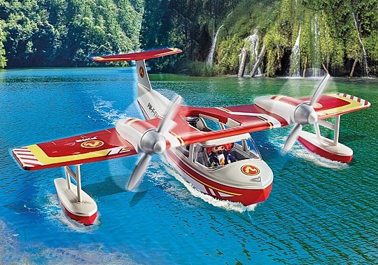 Playmobil - Brandslukningsfly med slukningsfunktion (71463)