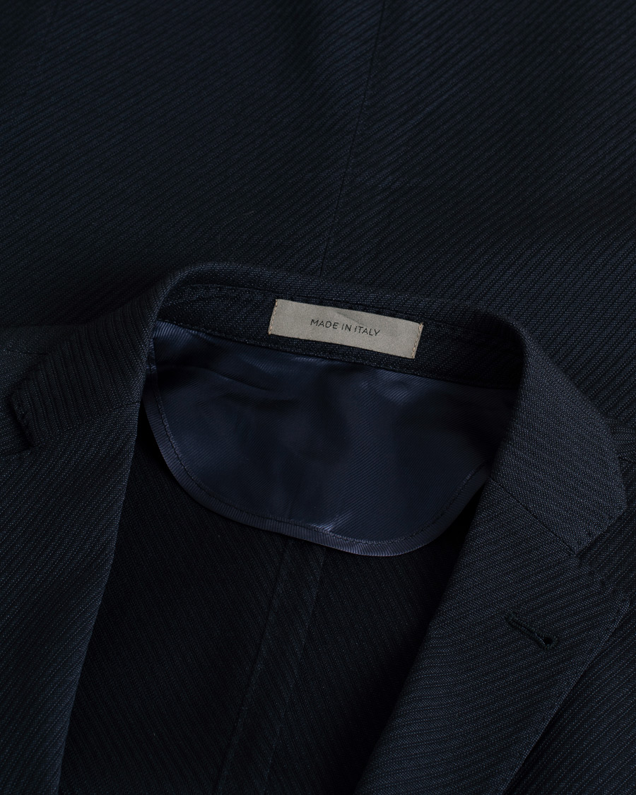 Corneliani Wool Blazer Navy 50