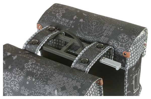 Sacoches de Porte-Bagage Basil Bohème 35L Noir