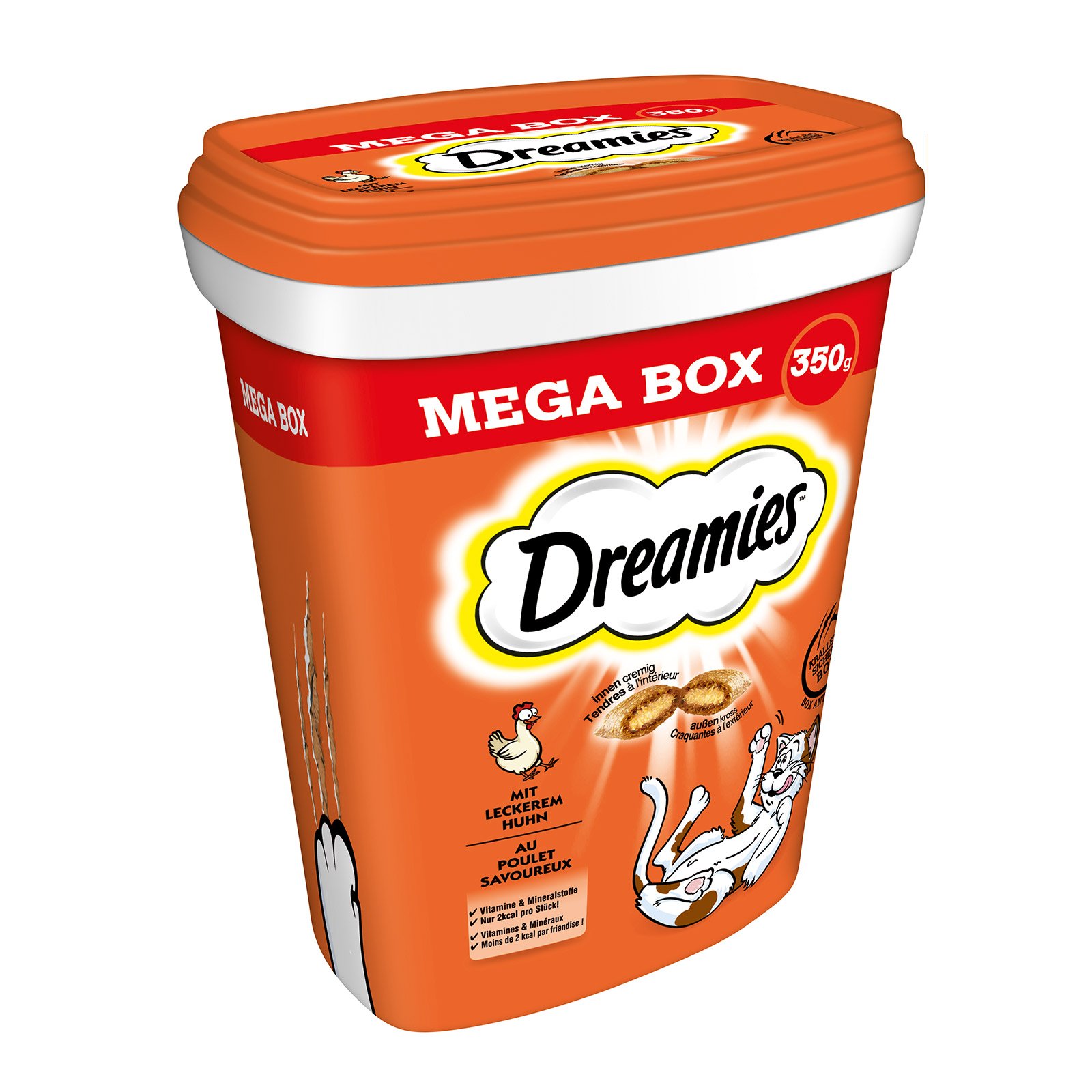 Dreamies Mega Box mit Huhn
