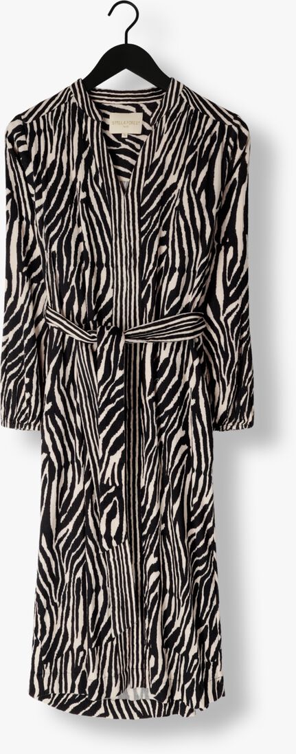 STELLA FOREST zwarte stella forest midi jurk e24ro053