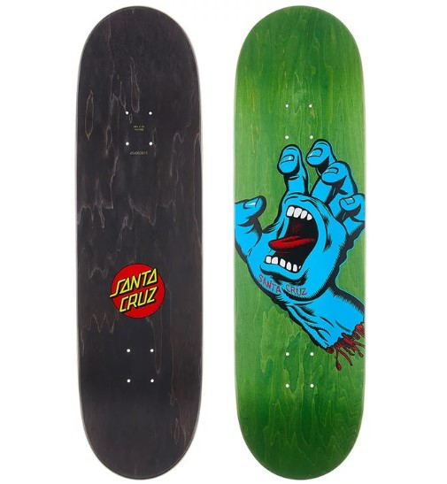 Santa Cruz Deck Screaming Hand 8.25