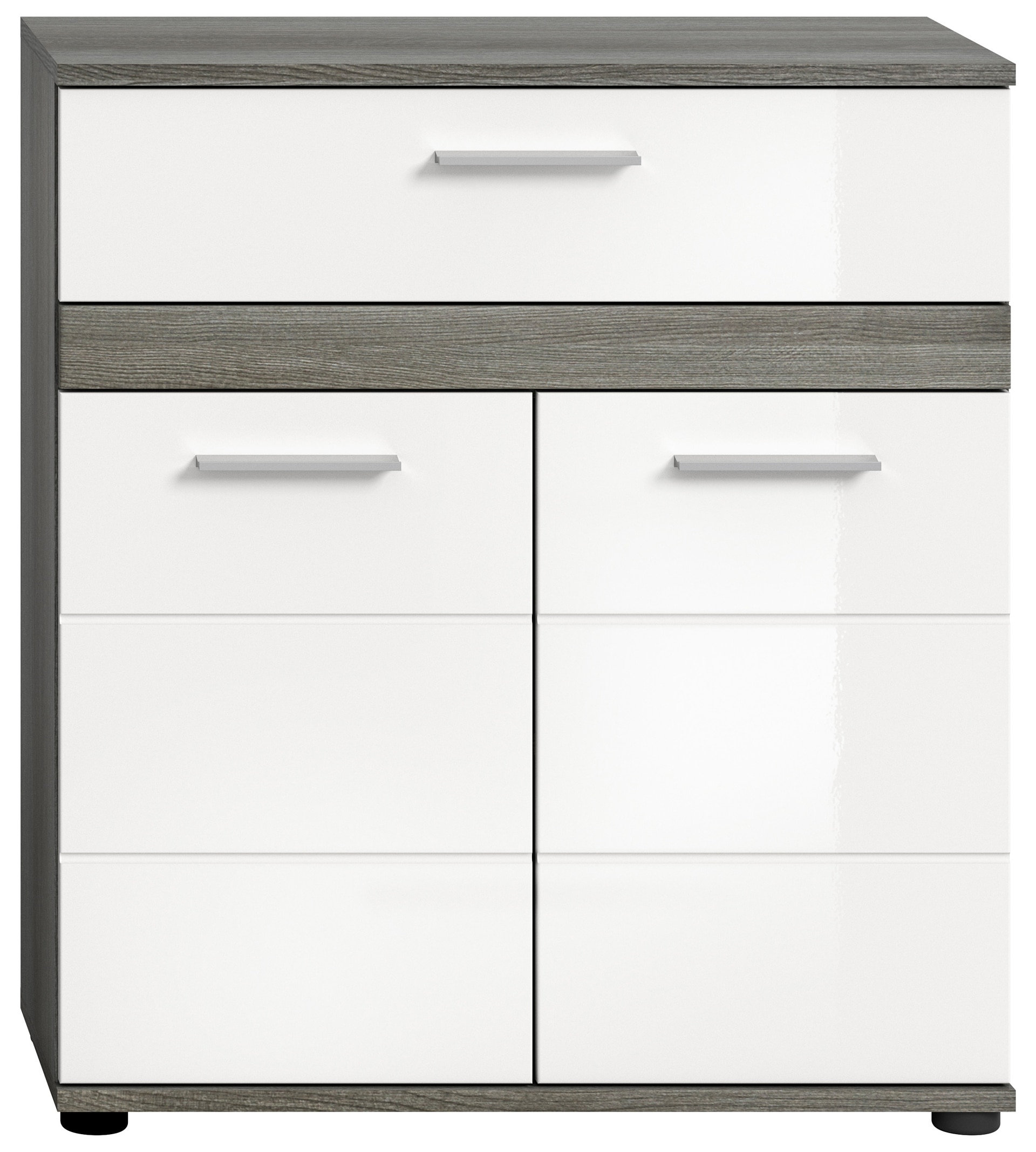 Midischrank Blake weiß/grau B/H/T 71x79x31 cm