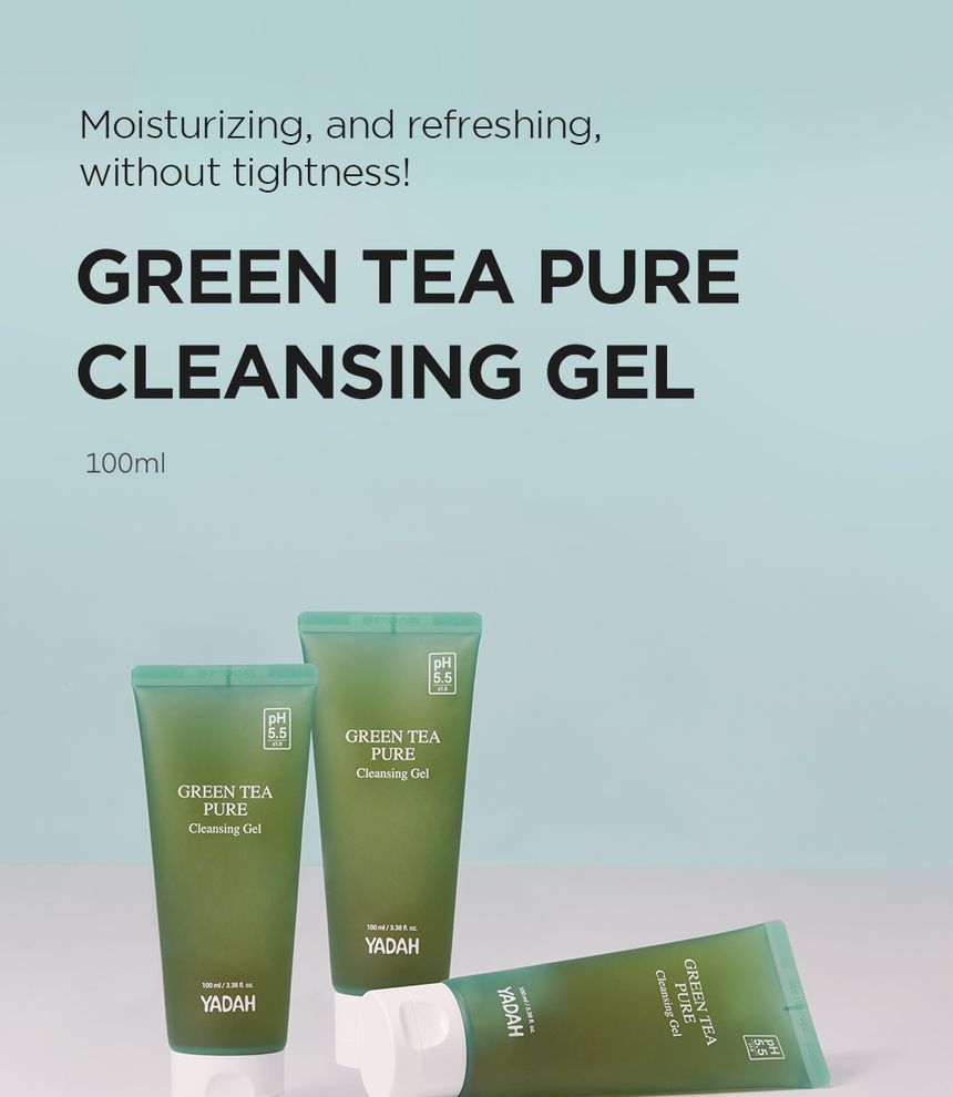 YADAH - Groene thee pure reinigingsgel