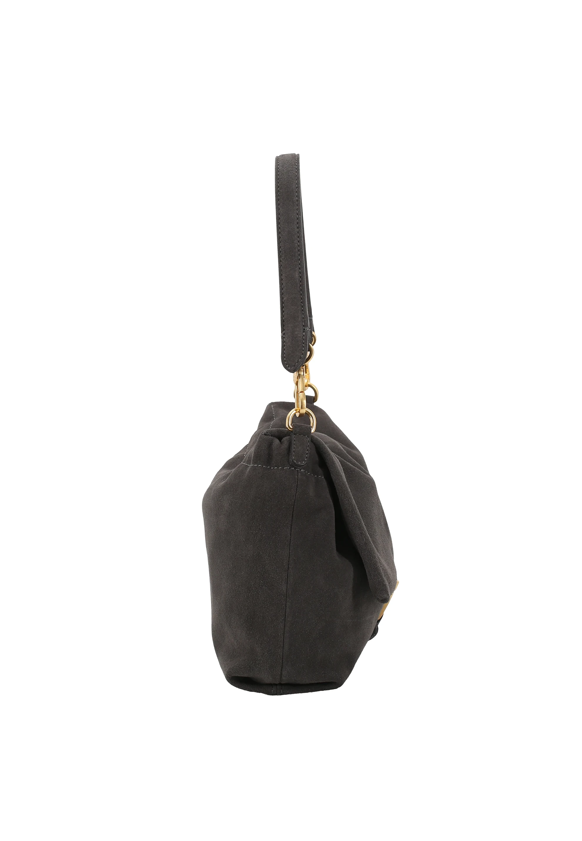 shoulder bag TEMI medium Leather Suede Standard