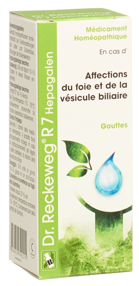 RECKEWEG R7 Hepagalen<br>50 ml, Flasche, Tropfen zum Einnehmen, Flüssigkeit