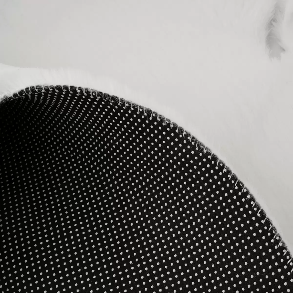 Kinderteppich Buggy Shape weiss