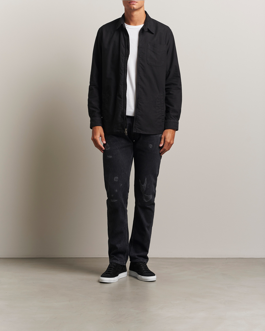 Replay Rocco Comfort Fit Stretch Jeans Washed Black