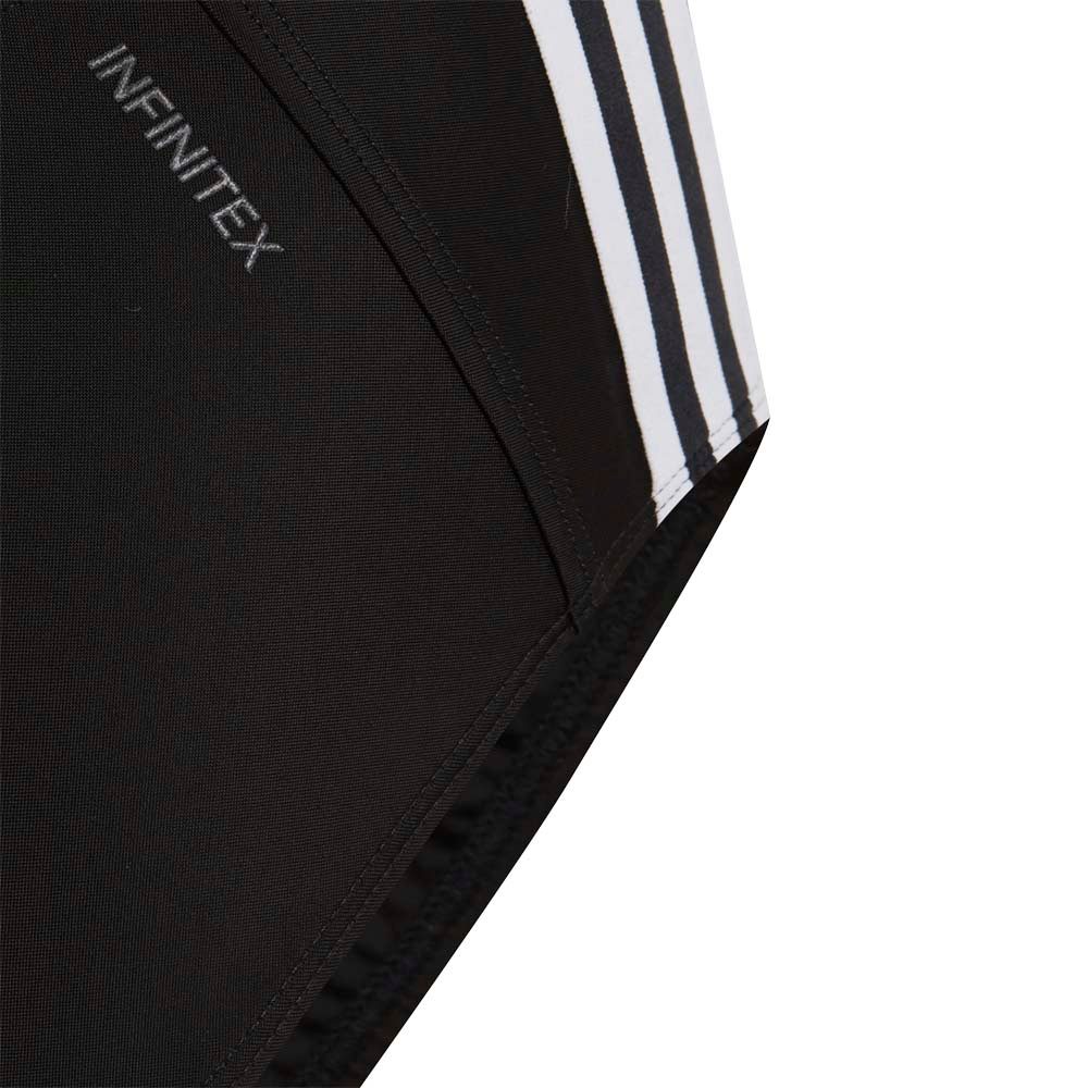 adidas Athly V 3-Streifen Badeanzug Mädchen schwarz