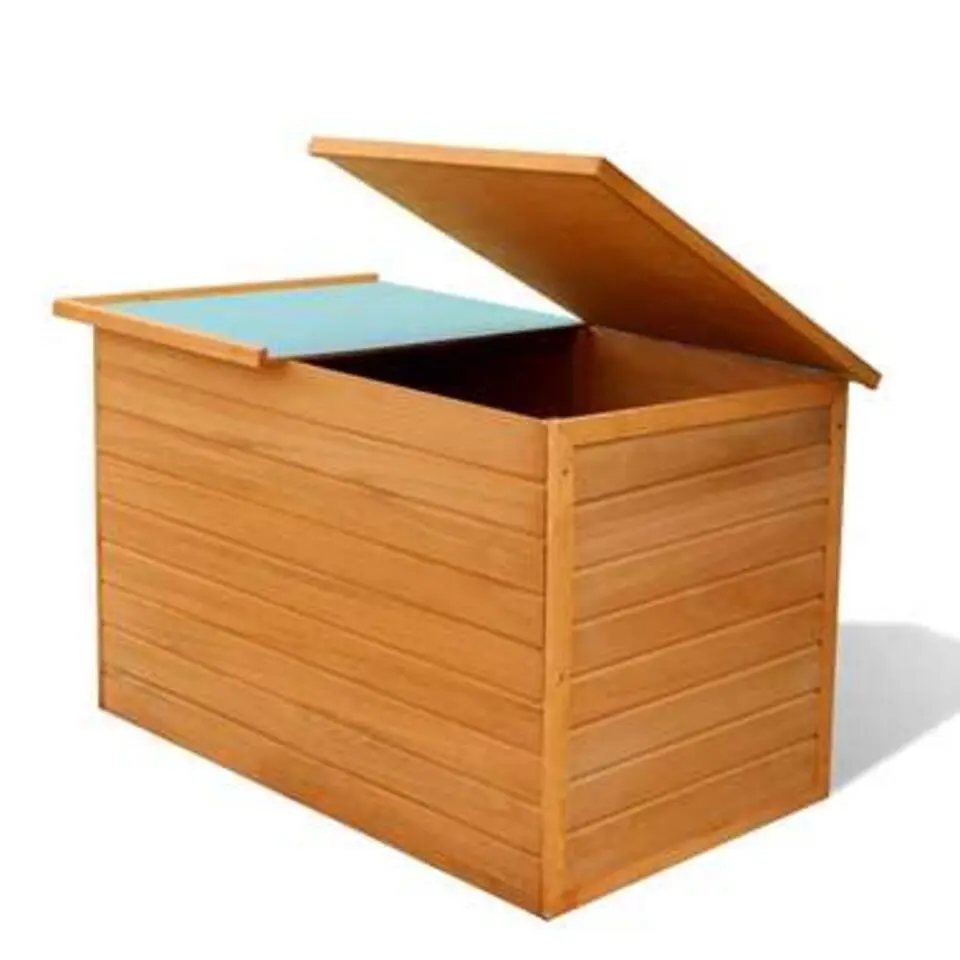 vidaXL - Opbergkist - Bruin - Hout