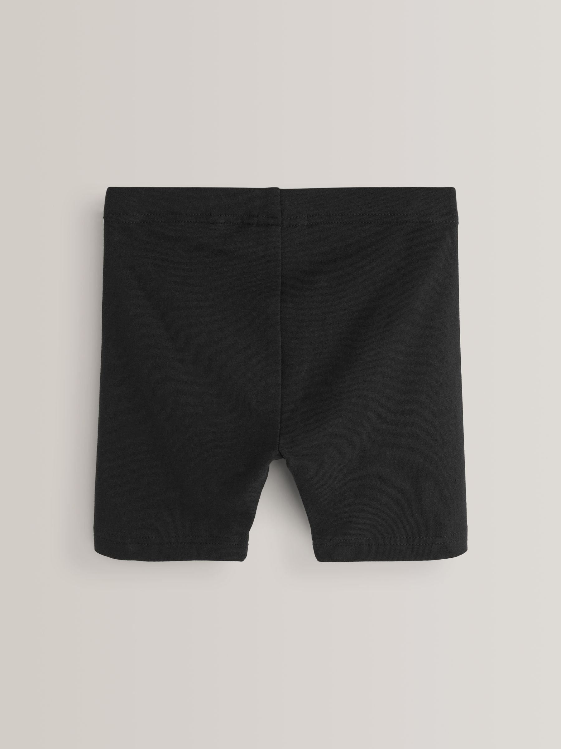Zwart - Verpakking van 5 stretchy fietsshorts met hoog katoengehalte (3-16jr)