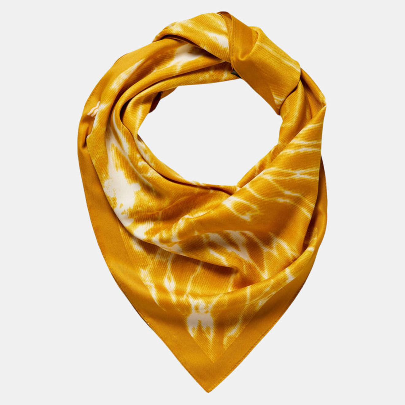 Scotch & Soda Foulard tie & dye jaune