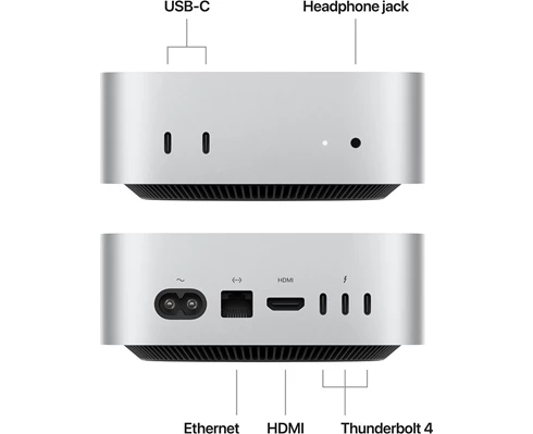 Apple Mac mini - M4 chip 10-core CPU   10-core GPU, 16GB RAM, 256GB SSD
