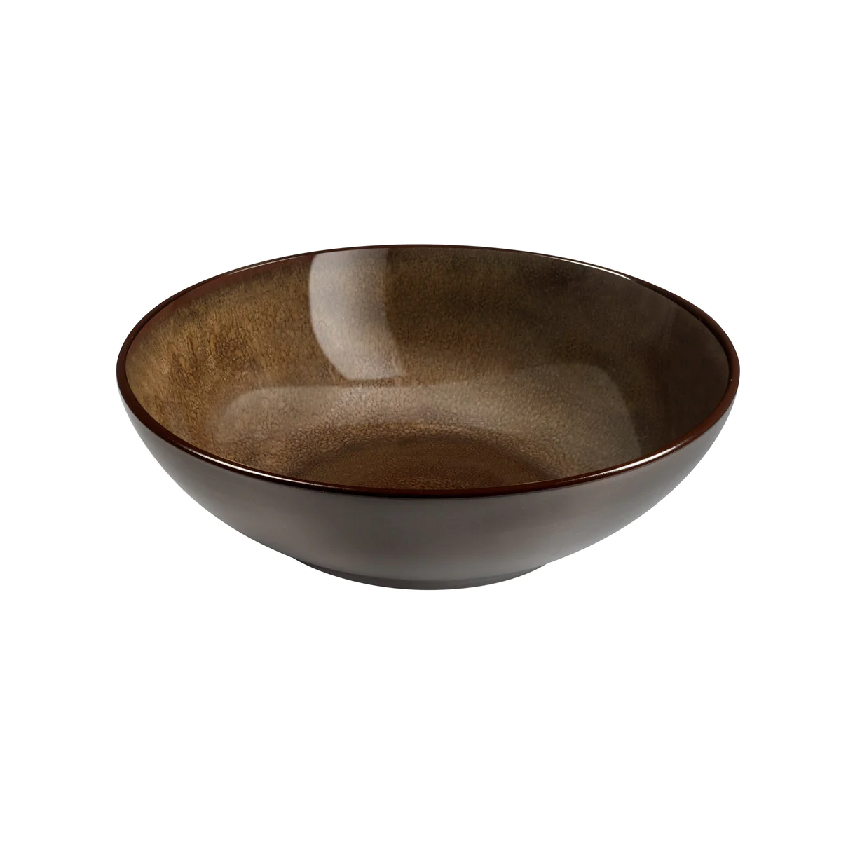 Feeling Bronze - Assiette salade et pâtes 18 cm (lot de 6) Médard de N