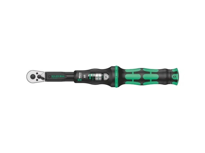 Wera Click Torque A 5 - Momentnøgle - 6.35 mm - 2.5 - 25 N·m