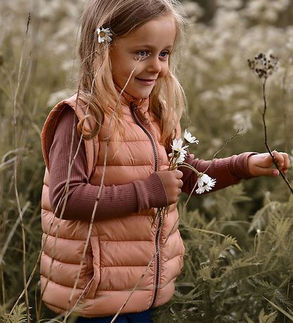 Mikk-Line Steppjacke/Weste - 2-I-1 - Gelbbraun Brown