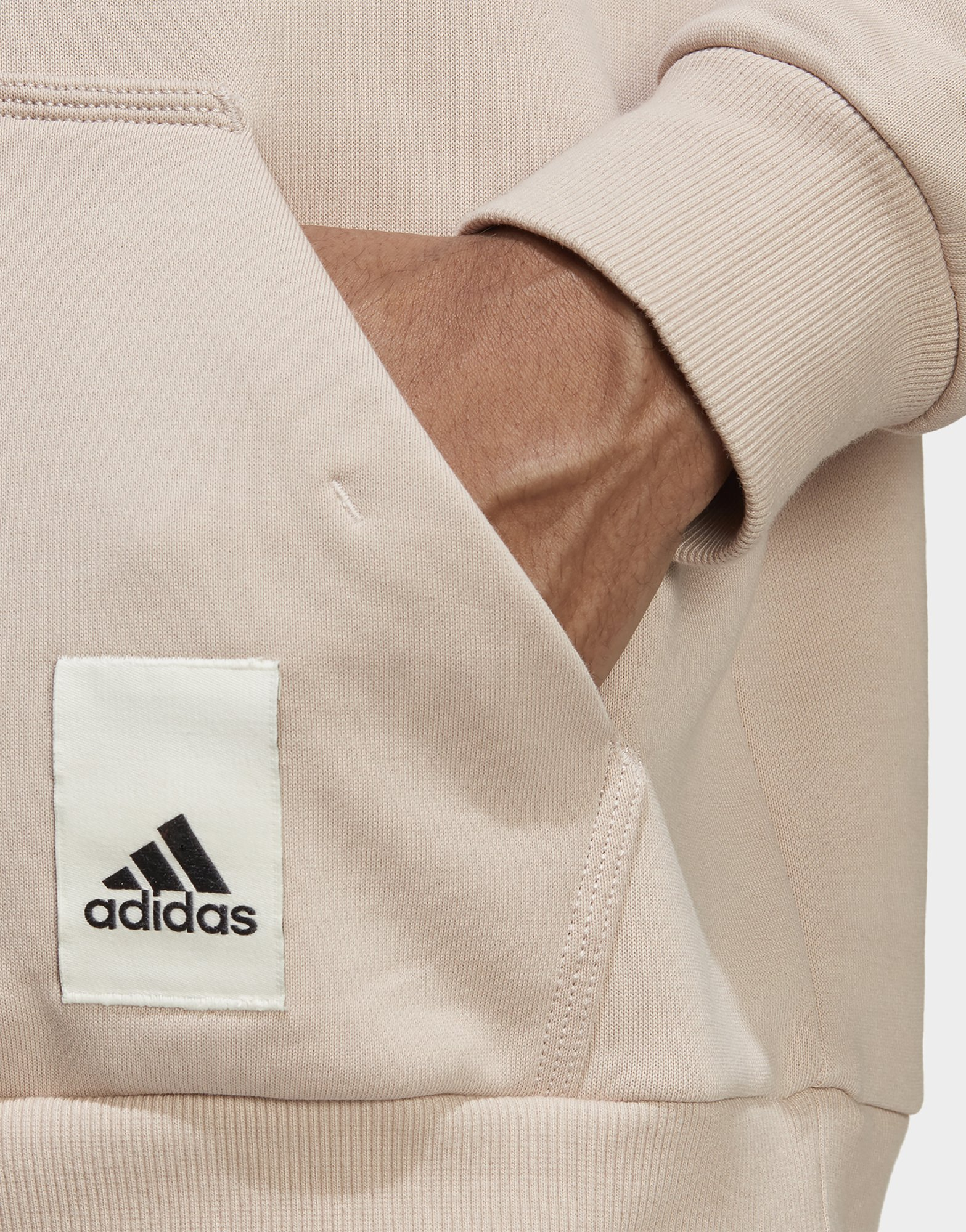 adidas Sweat-shirt à capuche en molleton Lounge