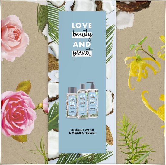 Love Beauty and Planet | Coconut & Mimosa Geschenkset