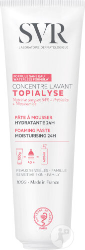 SVR Topialyse Concentré Lavant Pâte À Mousser Tube 100g