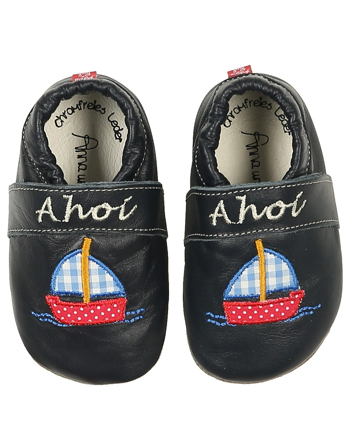 Krabbelschuhe AHOI in marine