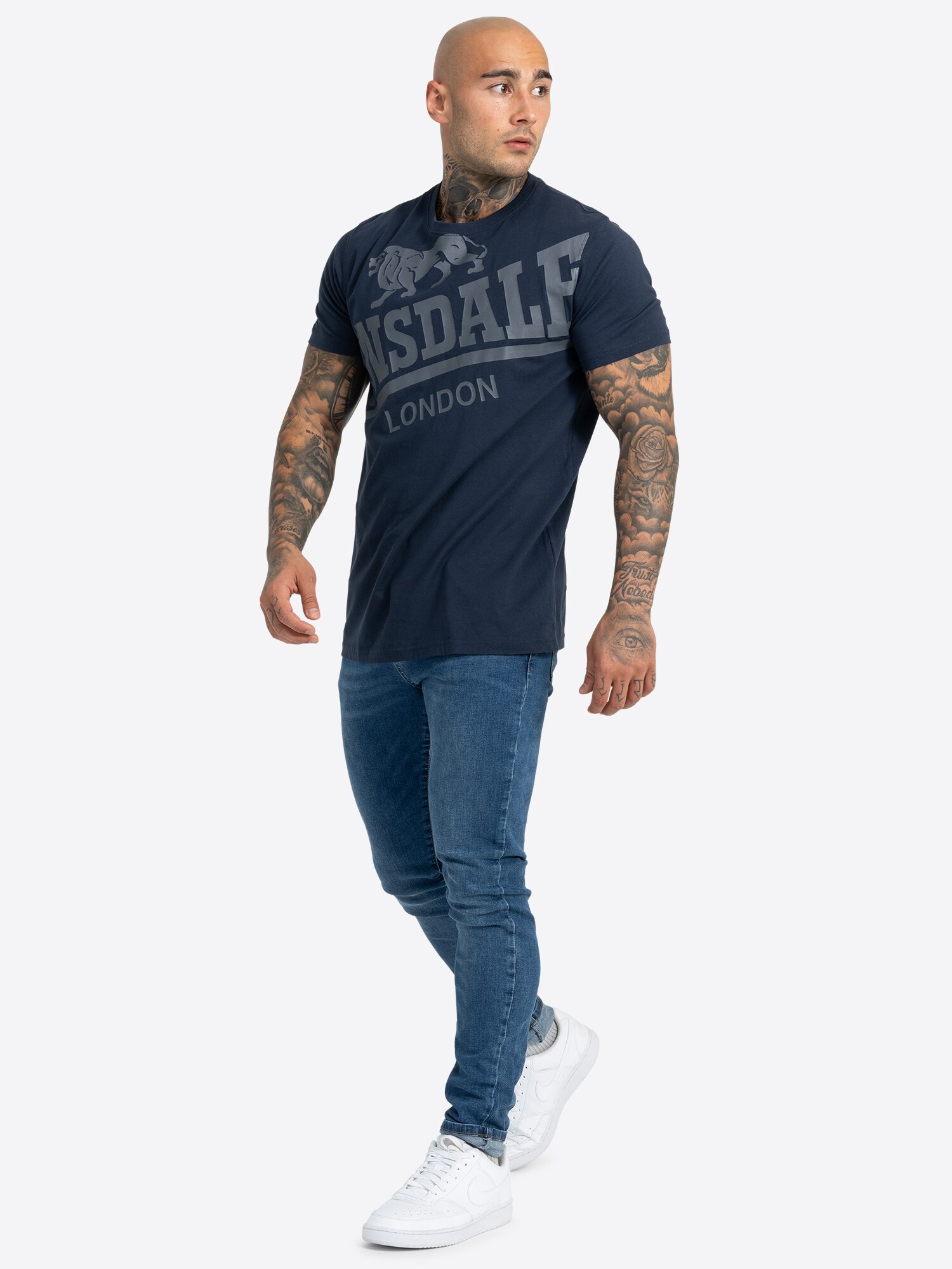 Lonsdale Herren T-Shirt normale Passform WATTON