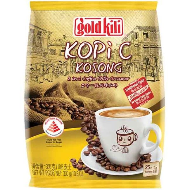 Gold Kili Kopi C Kosong 2in1 Koffie met Melk 300g