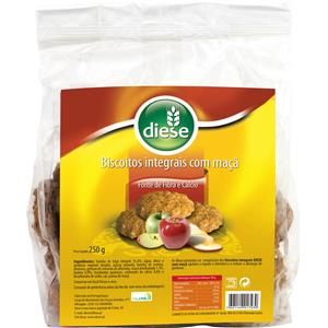 Biscoitos Integrais Com Maçã