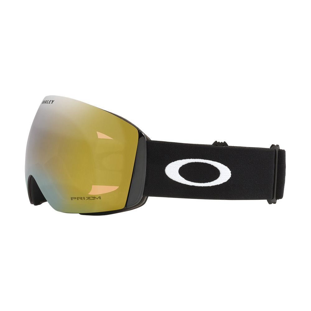Oakley FLIGHT DECK L - Masque de ski matte black/prizm sage gold