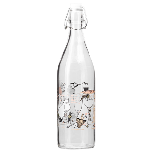Mumi By Muurla Glasflaske, The Beach, 1 L