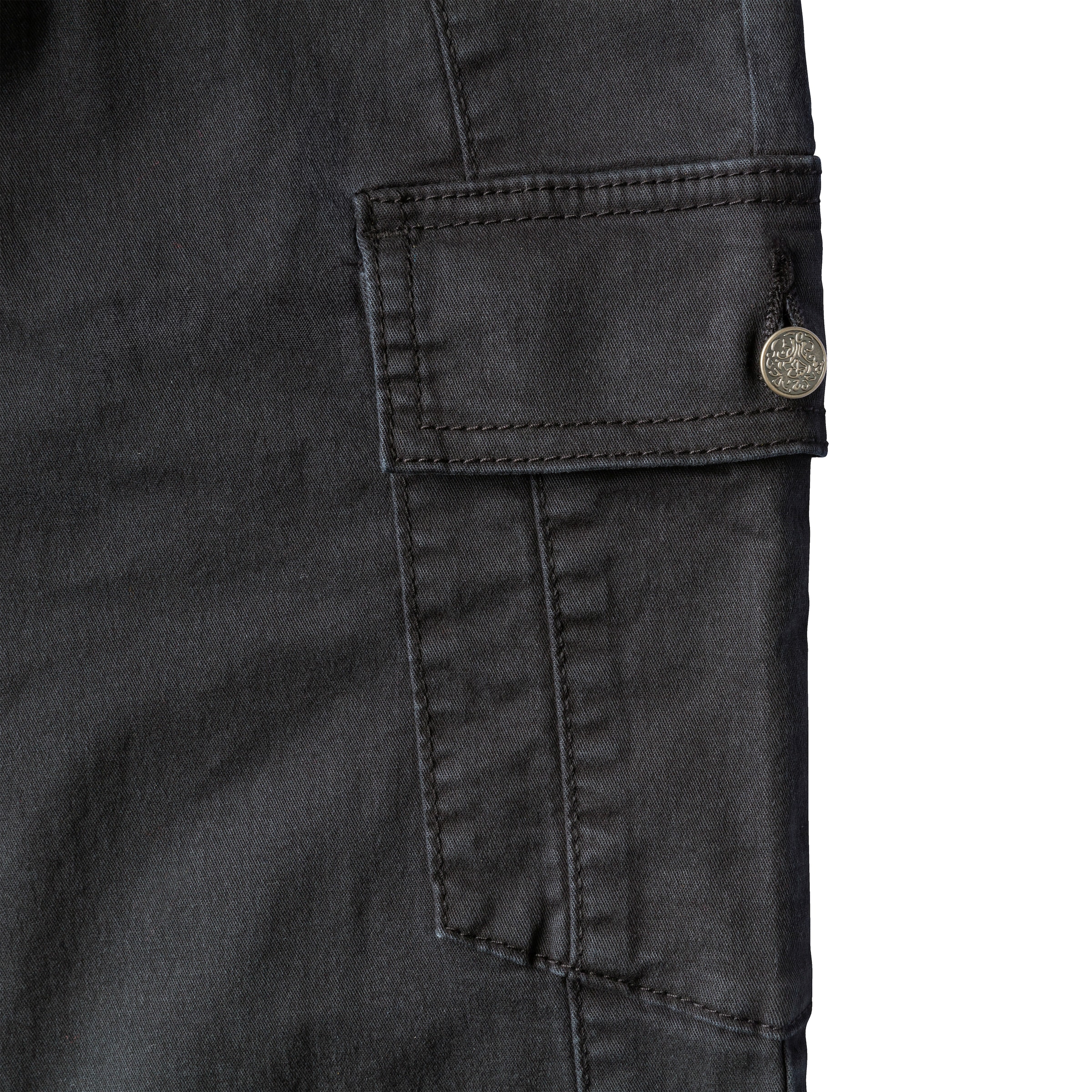 Vivance active Trekkinghose »Cargo Jeans Optik«  Baumwollmix mit Cargo Taschen